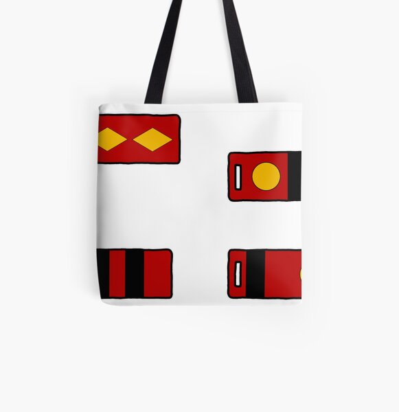 Autocollants de jetons de bain Spirited Away Tote bag doublé