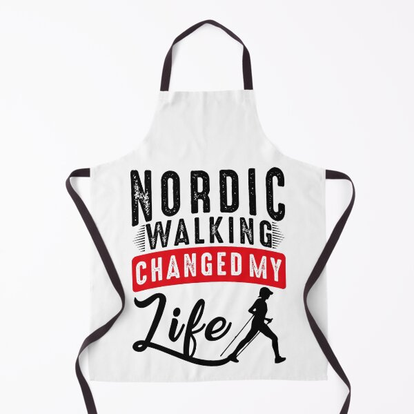 Item preview, Nordic Walking Changed My Life- Black designed and sold by saechla.