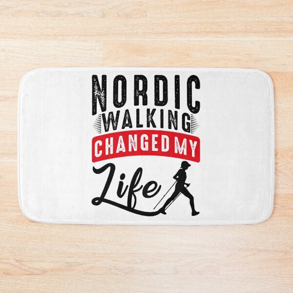 Item preview, Nordic Walking Changed My Life- Black designed and sold by saechla.