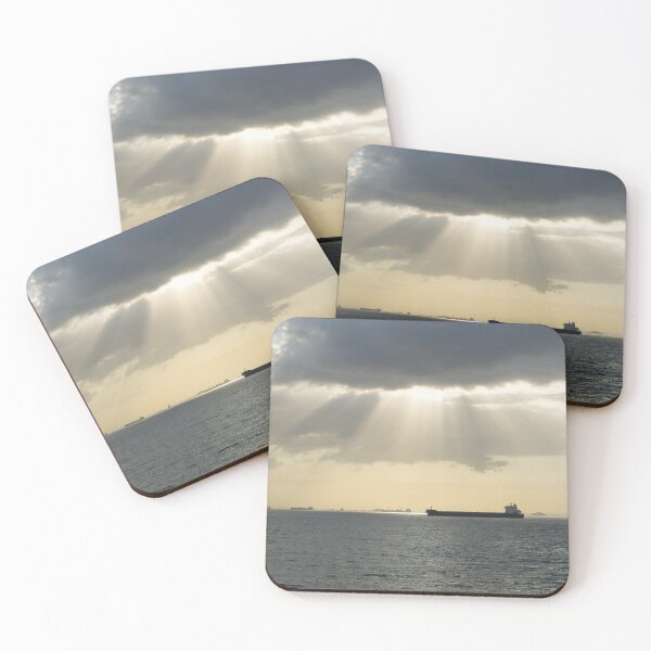 Item preview, Ships Awaiting Transit Through the Panama Canal designed and sold by raisbeckfoto.