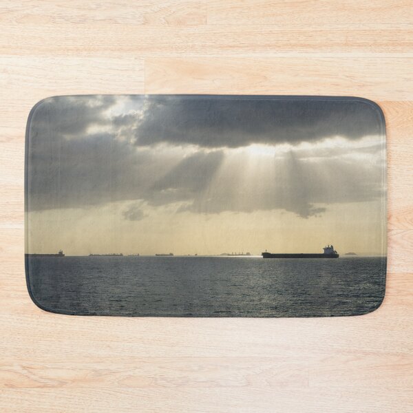 Item preview, Ships Awaiting Transit Through the Panama Canal designed and sold by raisbeckfoto.
