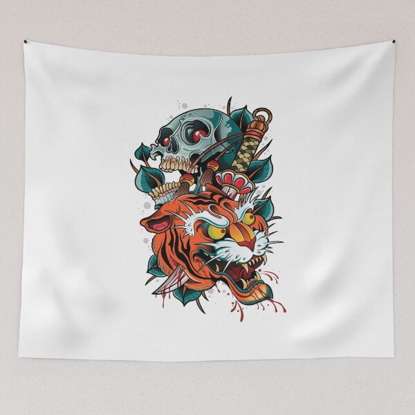 Item preview, Possessed tiger designed and sold by Sasha-Arts.