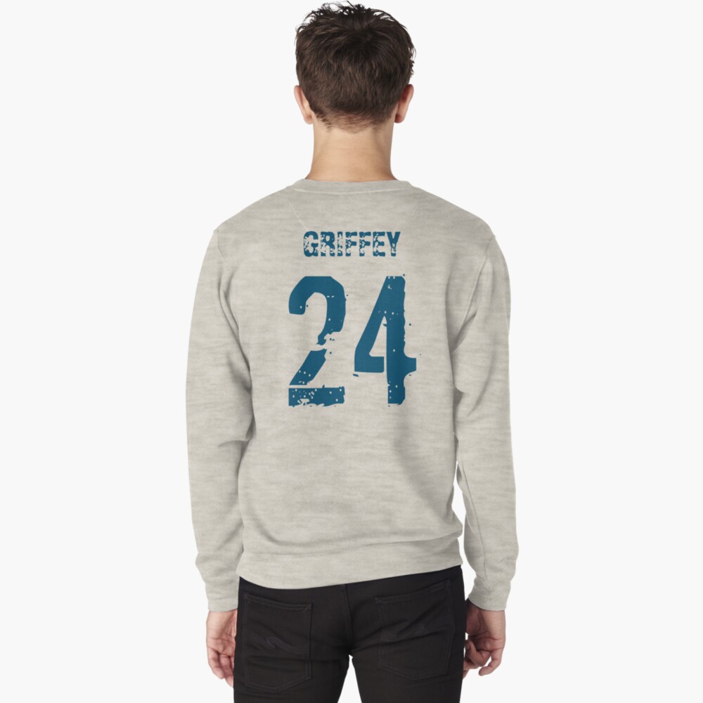 Baseball Mens #24 Ken Griffey Jr. Alternate Green Cool Replica Player  Jerseys Pullover Hoodie for Sale by Trends Design