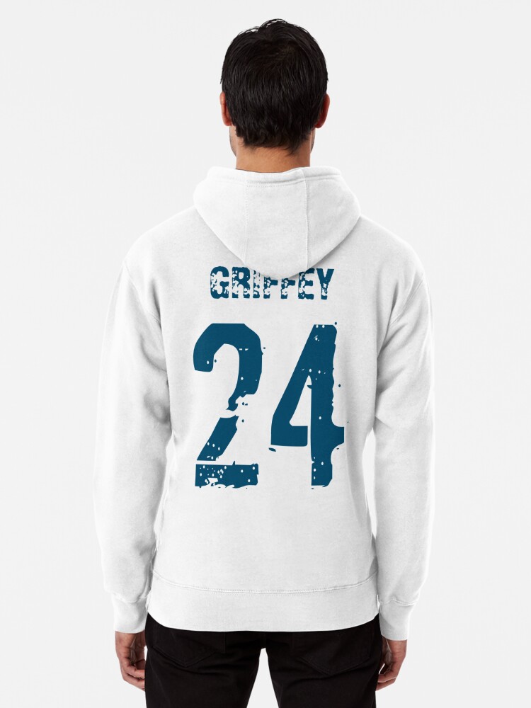 Baseball Mens #24 Ken Griffey Jr. Alternate Green Cool Replica Player  Jerseys Pullover Hoodie for Sale by Trends Design