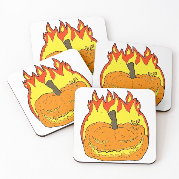 Item preview, Pumpkin on Fire designed and sold by artivij.