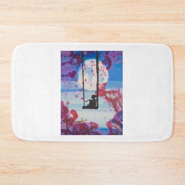 Item preview, Beautiful girl on swing in Moonlight designed and sold by Yeewen1234.
