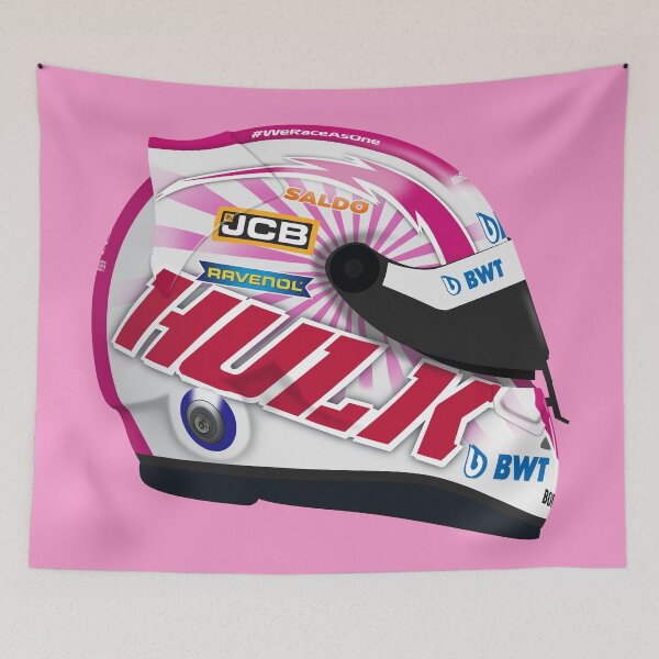 Item preview, Nico Hulkenberg - 2020 70th GP helmet designed and sold by JageOwen.