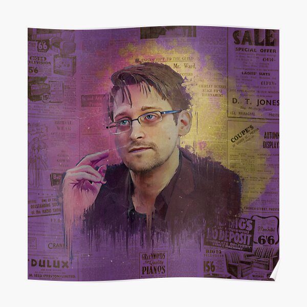 EDWARD SNOWDEN Poster