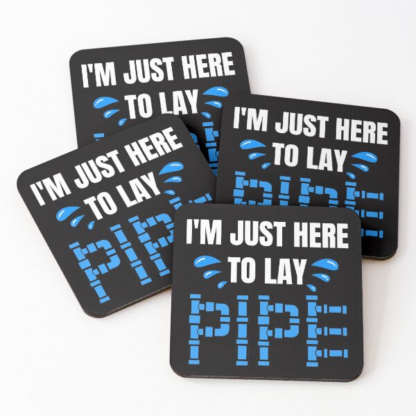 Item preview, I'm just here to lay pipe,Plumber shirt. designed and sold by Babe3955.