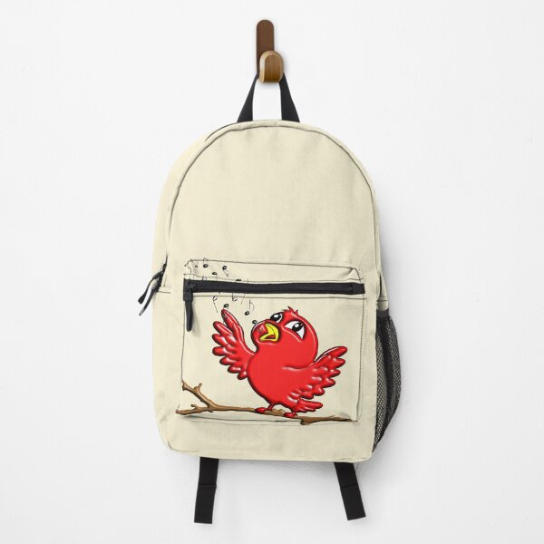 Item preview, Red bird singing designed and sold by Robert Elfferich.
