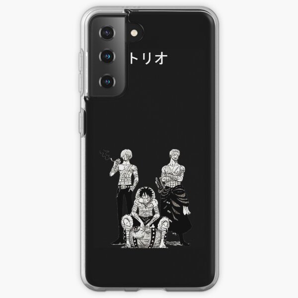 Telefon Fall Sanji Ruffy Zoro Samsung Galaxy Flexible Hülle