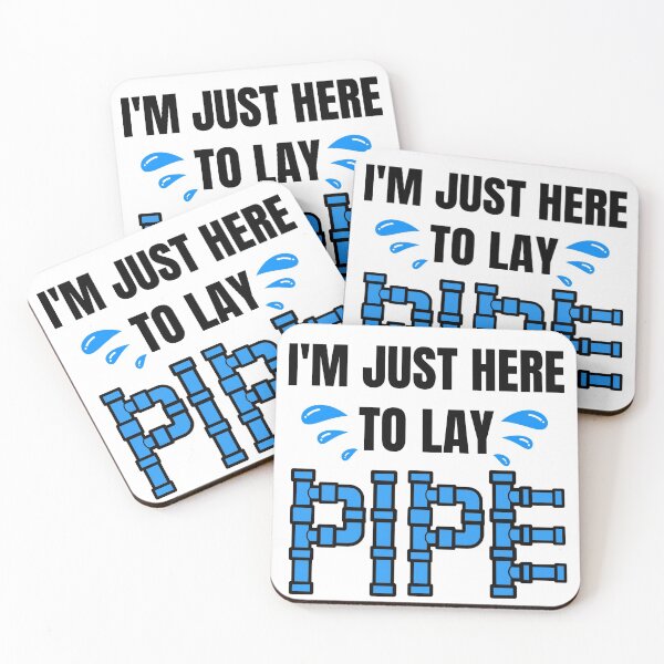 Item preview, I'm just here to lay pipe,Plumber shirt. designed and sold by Babe3955.
