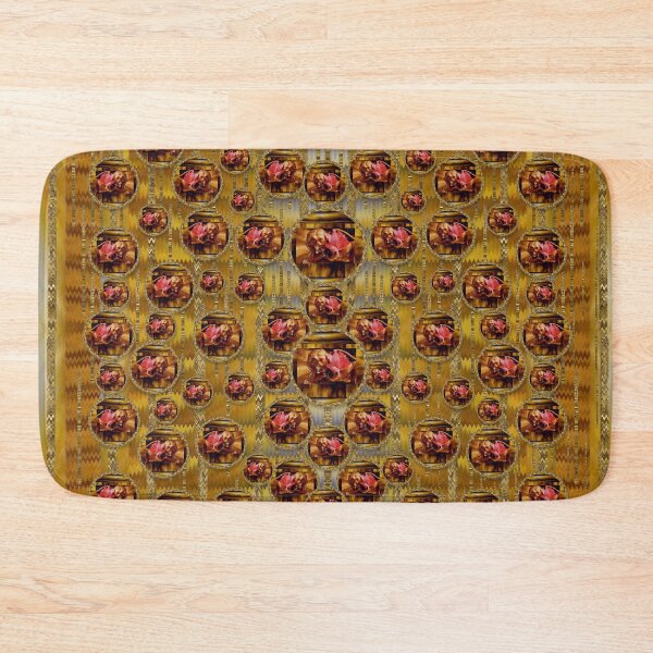 Item preview, Angels in gold and flowers of paradise rocks designed and sold by Pepita Selles.