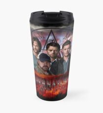 Supernatural Family dont end with blood 3 Travel Mug