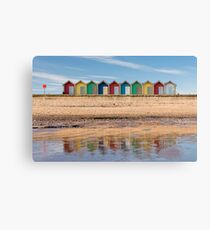 Beach Huts Canvas Print