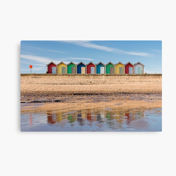 Beach Huts Canvas Print