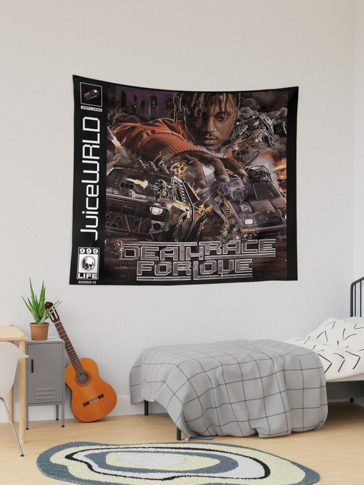 Juice wrld best sale tapestry wall art