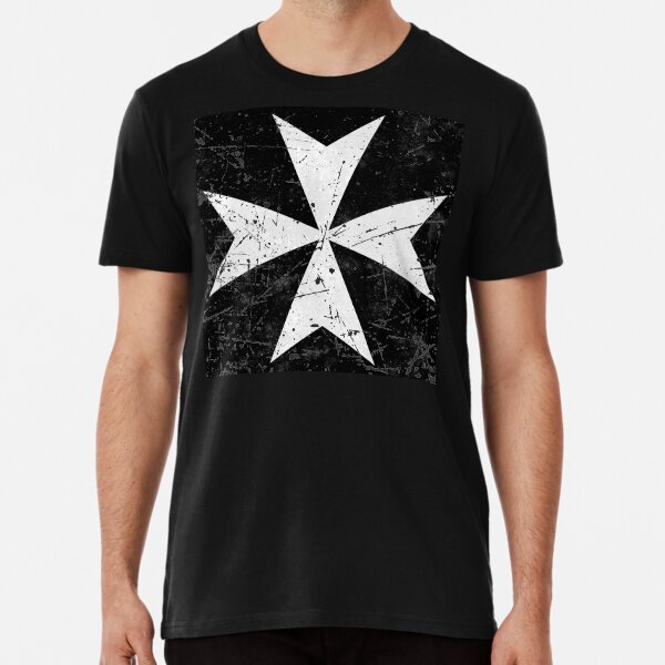Knights Hospitaller Cross Flag Premium T-Shirt