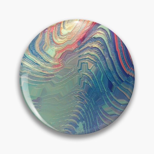 Item preview, Apocalyptic Abstract Fantasy Colourful Landscape  designed and sold by S Y N T H R E A L M.