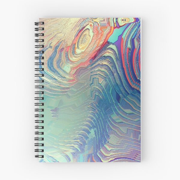 Item preview, Apocalyptic Abstract Fantasy Colourful Landscape  designed and sold by S Y N T H R E A L M.