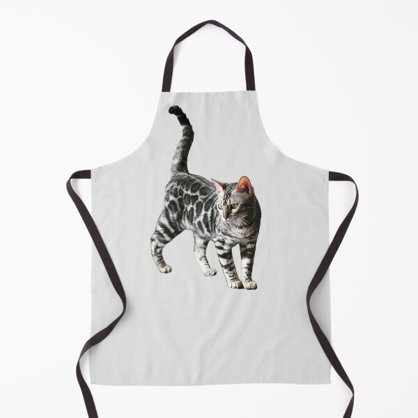 Aperçu de l'œuvre Chaton Bengal Silver Spotted Beauty créée et vendue par ElegantCat.
