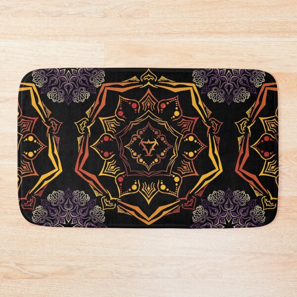 Item preview, fiery purple gold trim Mixed Mandala designed and sold by SirCrim.
