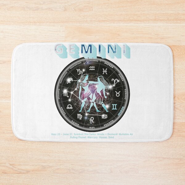 Item preview, 65 MCMLXV Gemini Zodiac Astrology Chart designed and sold by 65 MCMLXV.