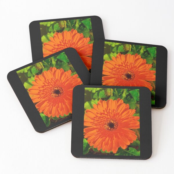 Item preview, exotic orange gerbera flower designed and sold by Moussa  Sussi.