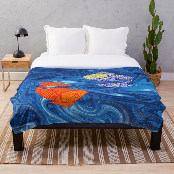 Item preview, Freehand Doodle Fish designed and sold by AmicaTrendz.