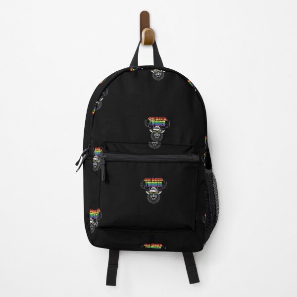 Item preview, Oh Deer Im Queer Funny Pun LGBT Rainbow designed and sold by artworkbyrihen.