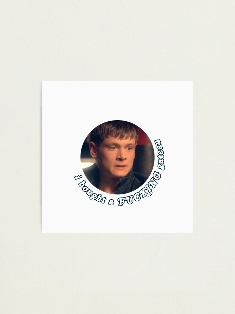 Cook Skins Gateau Quote Sticker Photographic Print By Loisxjessica Redbubble
