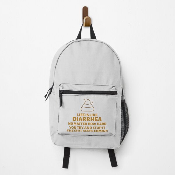 Item preview, Life Is Like A Diarrhea Funny Quotes designed and sold by BlueCloverTrend.