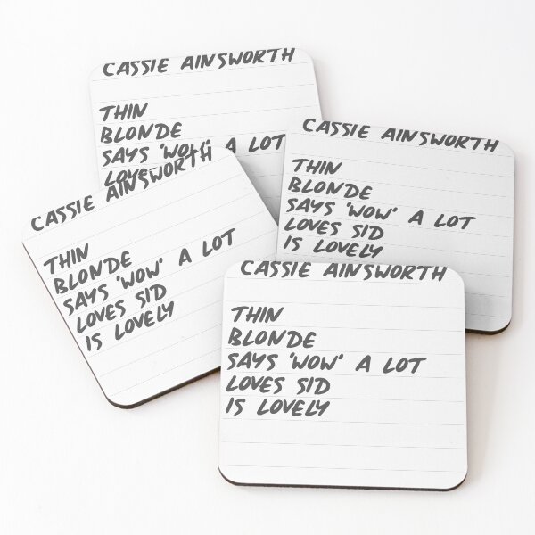 Item preview, cassie checklist sticker designed and sold by loisxjessica.