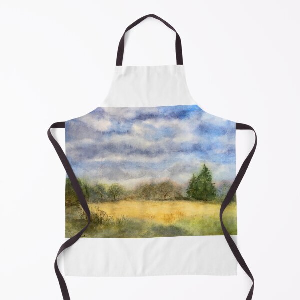 Artikelvorschau, Versteckte Wiese Aquarell entworfen und verkauft von Brokenoakranch.