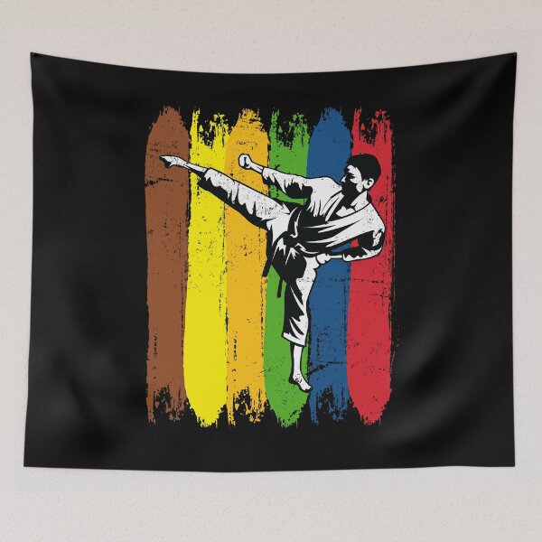 Item preview, Karate fighter karate designed and sold by bestshirtdesign.