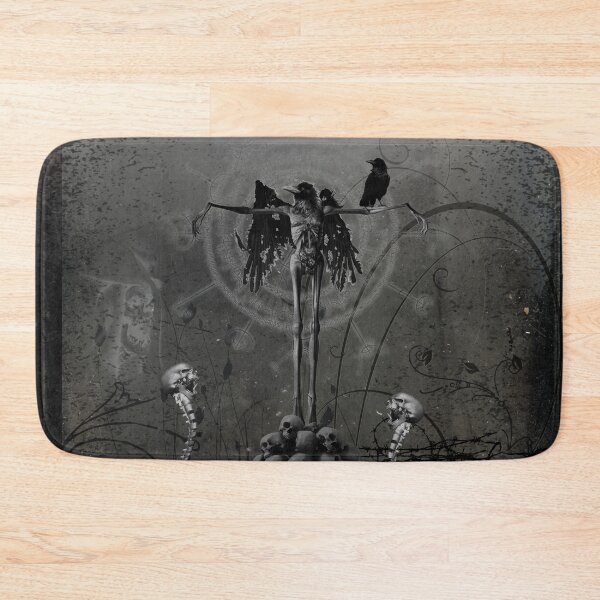 Item preview, Awesome crow skeleton with skulls designed and sold by nicky2342.