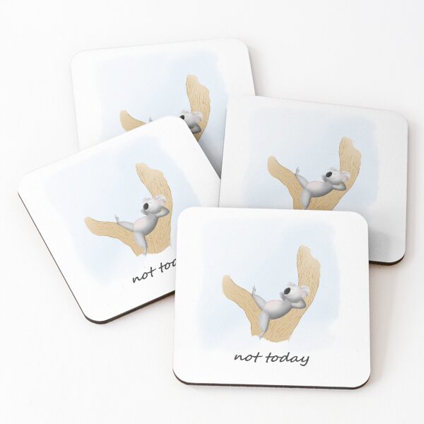 Item preview, Lazy koala: not today! designed and sold by shackledlettuce.