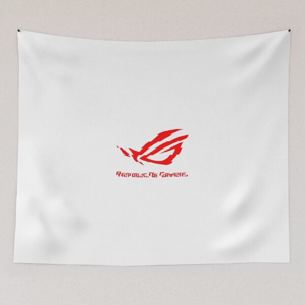 Item preview, Republic of Gamers Glitch ROG Logo designed and sold by ibrodesigns.