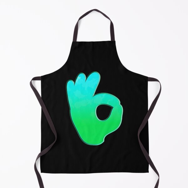 Item preview, OK Sign Blue Green Contrast Cool Hand Salute Okay designed and sold by IBMClothing.