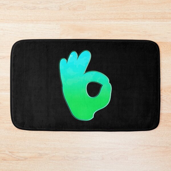Item preview, OK Sign Blue Green Contrast Cool Hand Salute Okay designed and sold by IBMClothing.