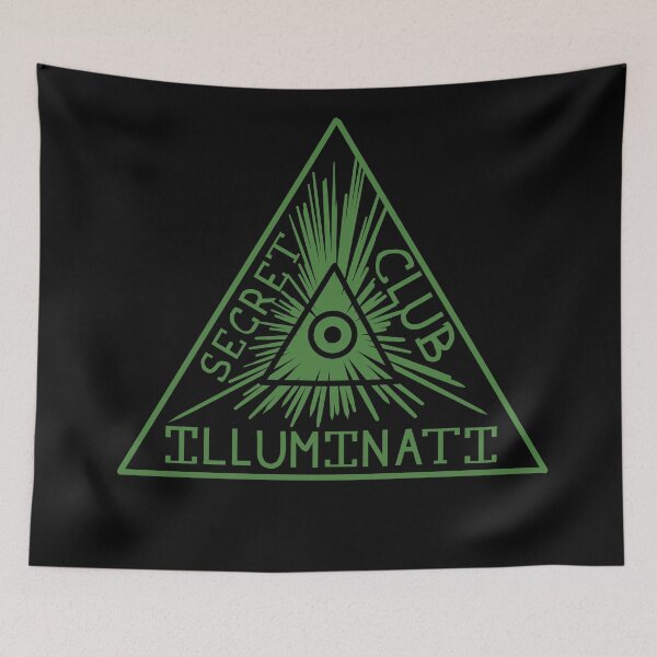 Item preview, Illuminati secret club (full on black) designed and sold by cu-b3.