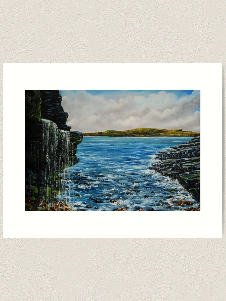 Original Oil painting of Kilkee with George's Head, on Ireland's popular West Coast