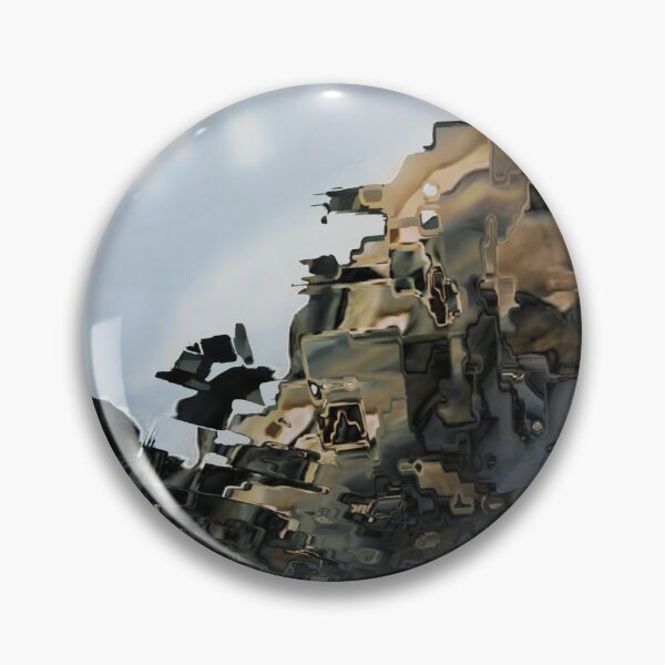 Item preview, Futuristic Apocalyptic Fantasy Colourful Landscape  designed and sold by S Y N T H R E A L M.