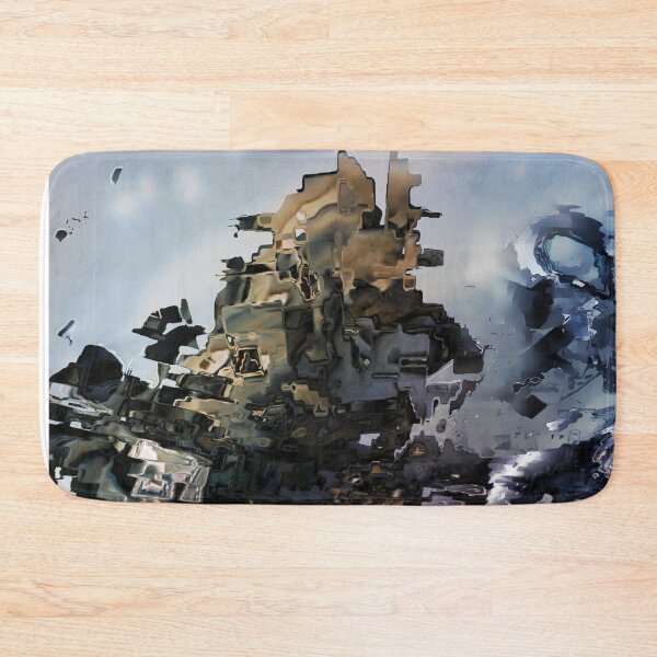 Item preview, Futuristic Apocalyptic Fantasy Colourful Landscape  designed and sold by S Y N T H R E A L M.