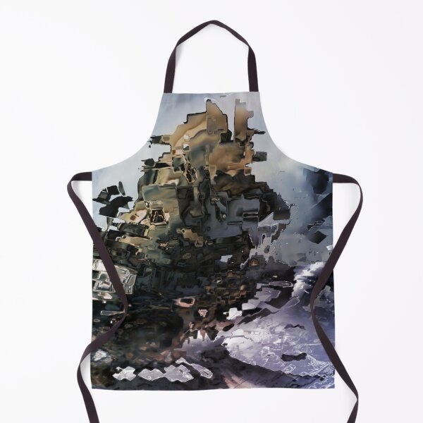 Item preview, Futuristic Apocalyptic Fantasy Colourful Landscape designed and sold by S Y N T H R E A L M.
