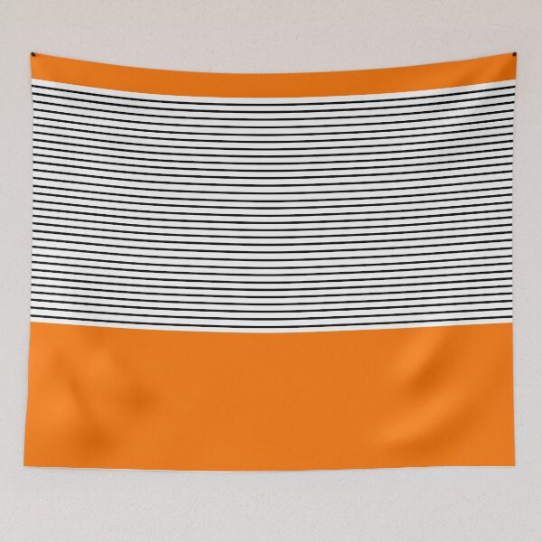 Item preview, Striped Orange designed and sold by Samultaneous.