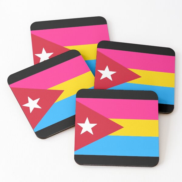 Item preview, Bandera cubana Pan Pride designed and sold by SimplyPride.