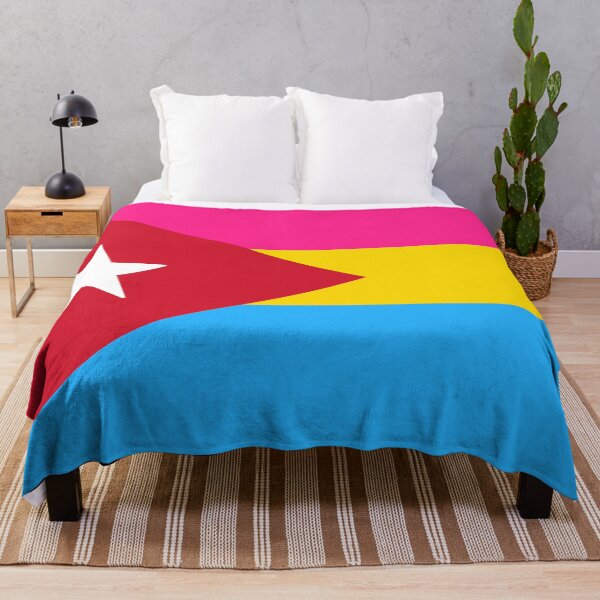Item preview, Cuban Pan Pride Flag designed and sold by SimplyPride.