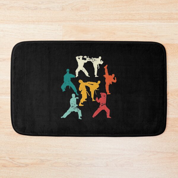 Item preview, Retro karate fighter karate designed and sold by bestshirtdesign.