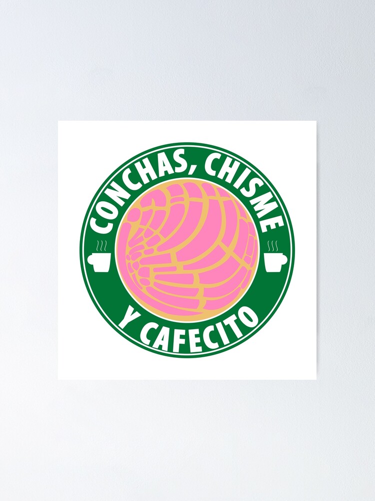 Cafecito y chisme Starbucks cup/ concha cup/ cold cup